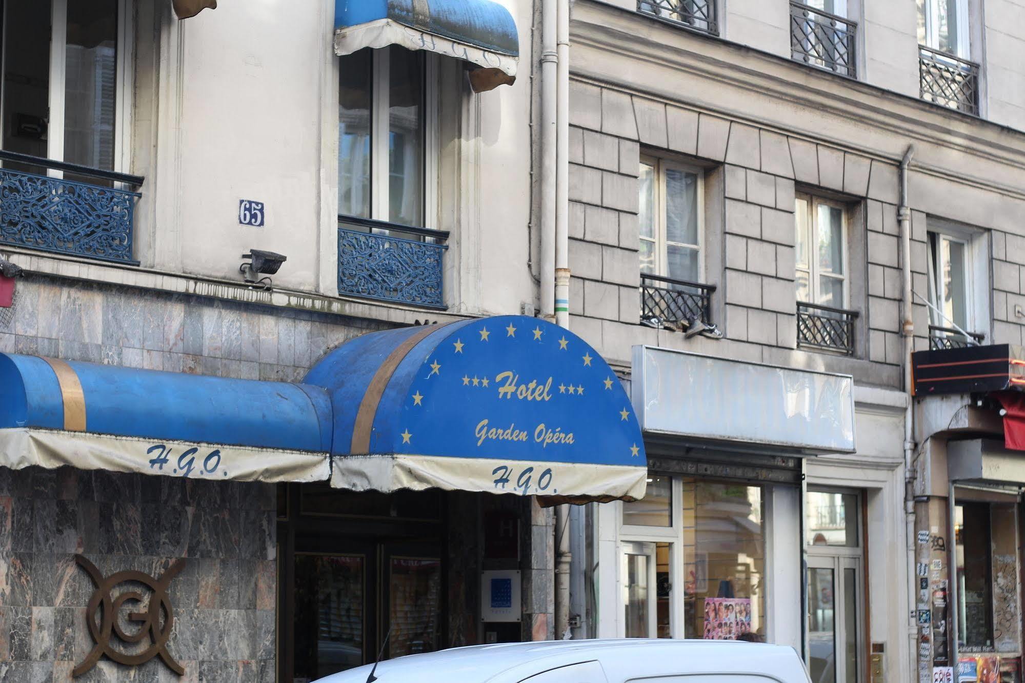 Hotel Garden Opera Paris Exterior foto